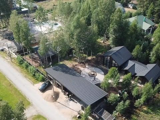 Строительство каркасных домов КД 060, КД 019 и гаража ГР 001 в КП «Золотые пески», Выборгский район