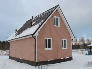 Строительство каркасного дома по проекту КД-015 в г. Печоры