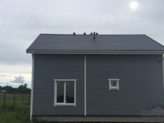 Cтроительство каркасного дома по проекту КД-005 в д. Пигелево Cтроительство каркасного дома по проекту КД-005 в д. Пигелево