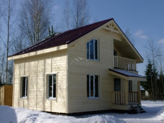 Cтроительство каркасного дома по проекту КД 012 в массиве Строганово Cтроительство каркасного дома по проекту КД 012 в массиве Строганово