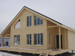 Строительство каркасного дома по проекту КД 041 в д. Сокули, КП «Жемчужина» Строительство каркасного дома по проекту КД 041 в д. Сокули, КП «Жемчужина»