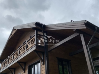 Строительство каркасного дома по проекту КД 066 в д. Ивановское, Тосненского района в комплектации «С отделкой + Инженерный пакет»