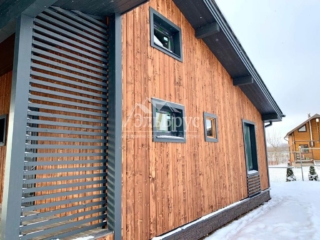 Каркасный дом по проекту КД 069 в ДНП Глубокое, Выборгский район