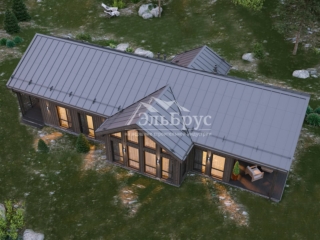 Проект каркасного дома КД 071